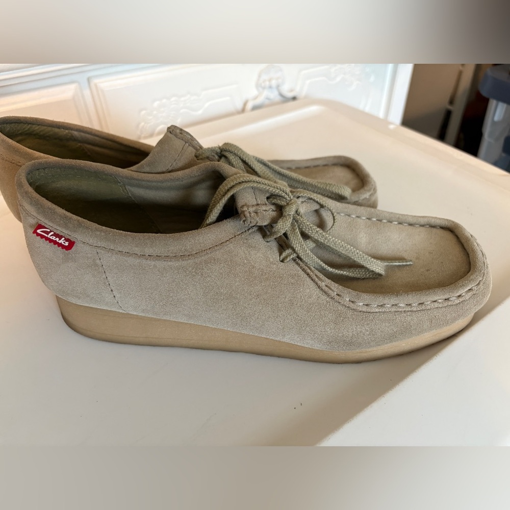 Clarks Tan Suede women’s shoes